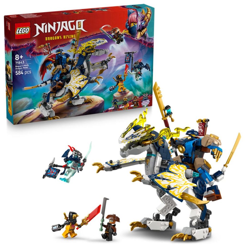 Lego rogues robotdragerytter