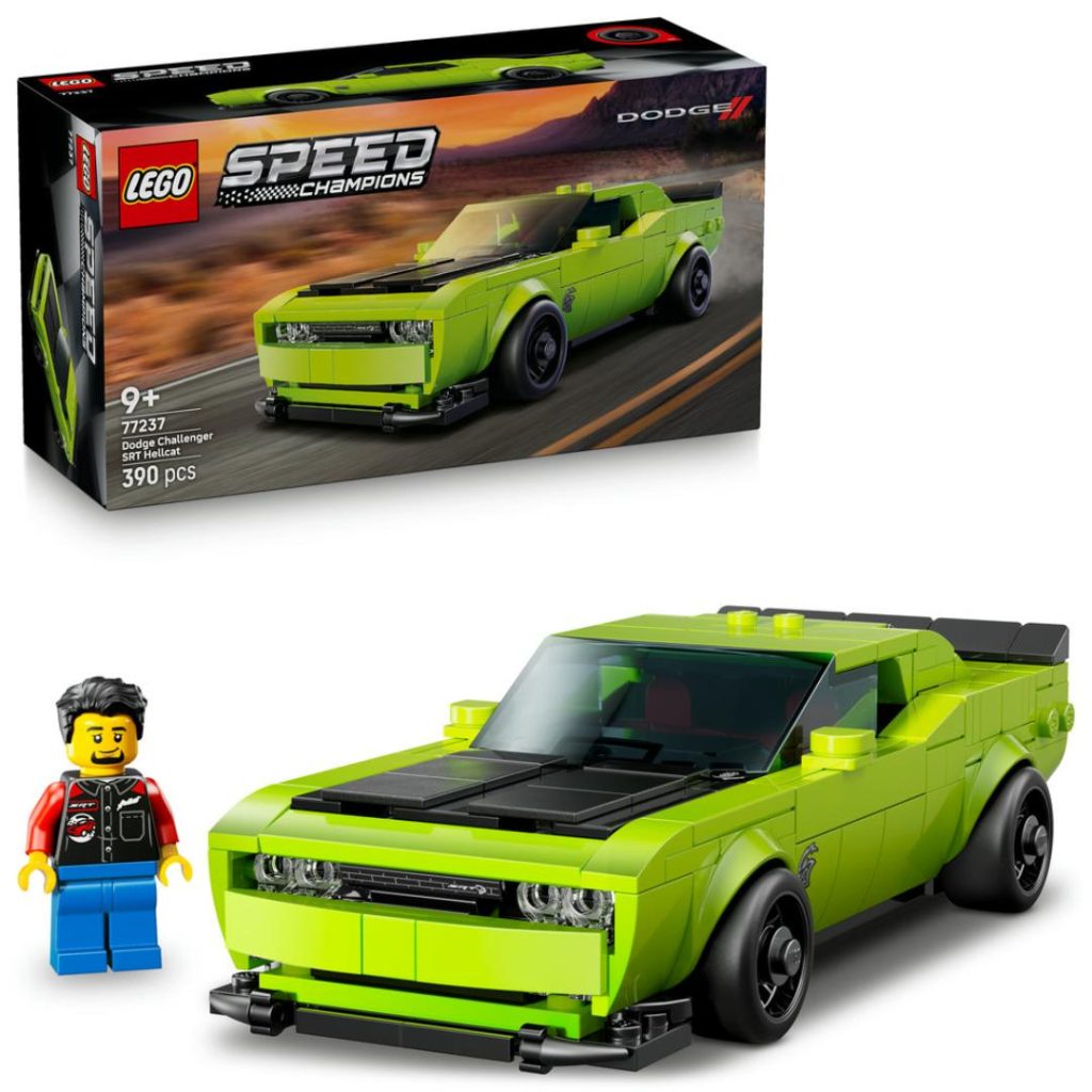 Lego sportsbilen dodge challenger srt he