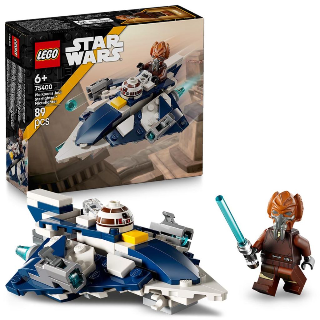 Lego plo koons jedi starfighter microfig