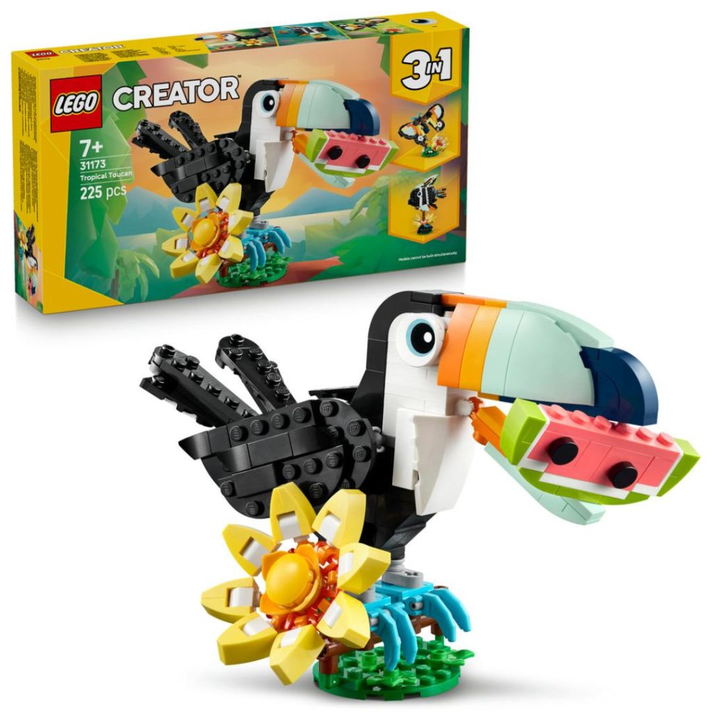 Lego ville dyr tropisk tukan