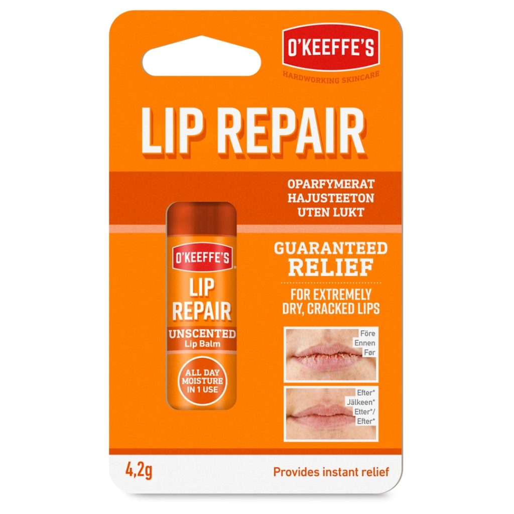 O'keeffe's lip repair leppepomade