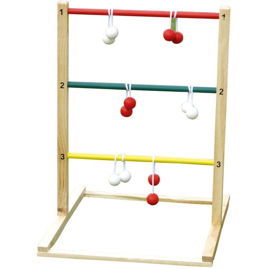 Wooden ladder golf