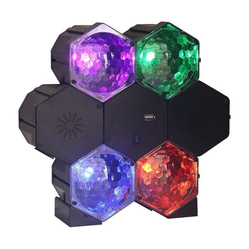 Mu 4 color led light effect