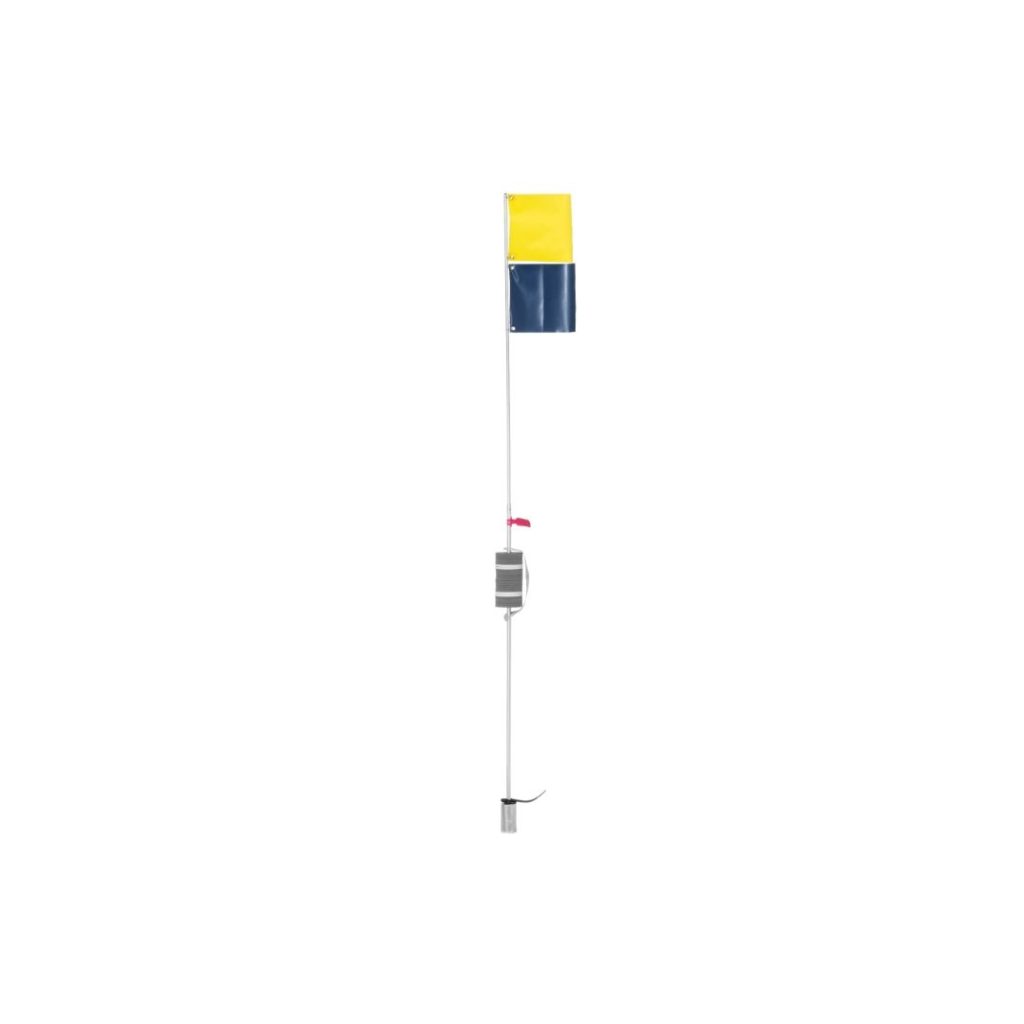 Flaggbøye for garn og teiner 240cm