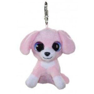 Lumo stars pinky hund mini nøkkelring