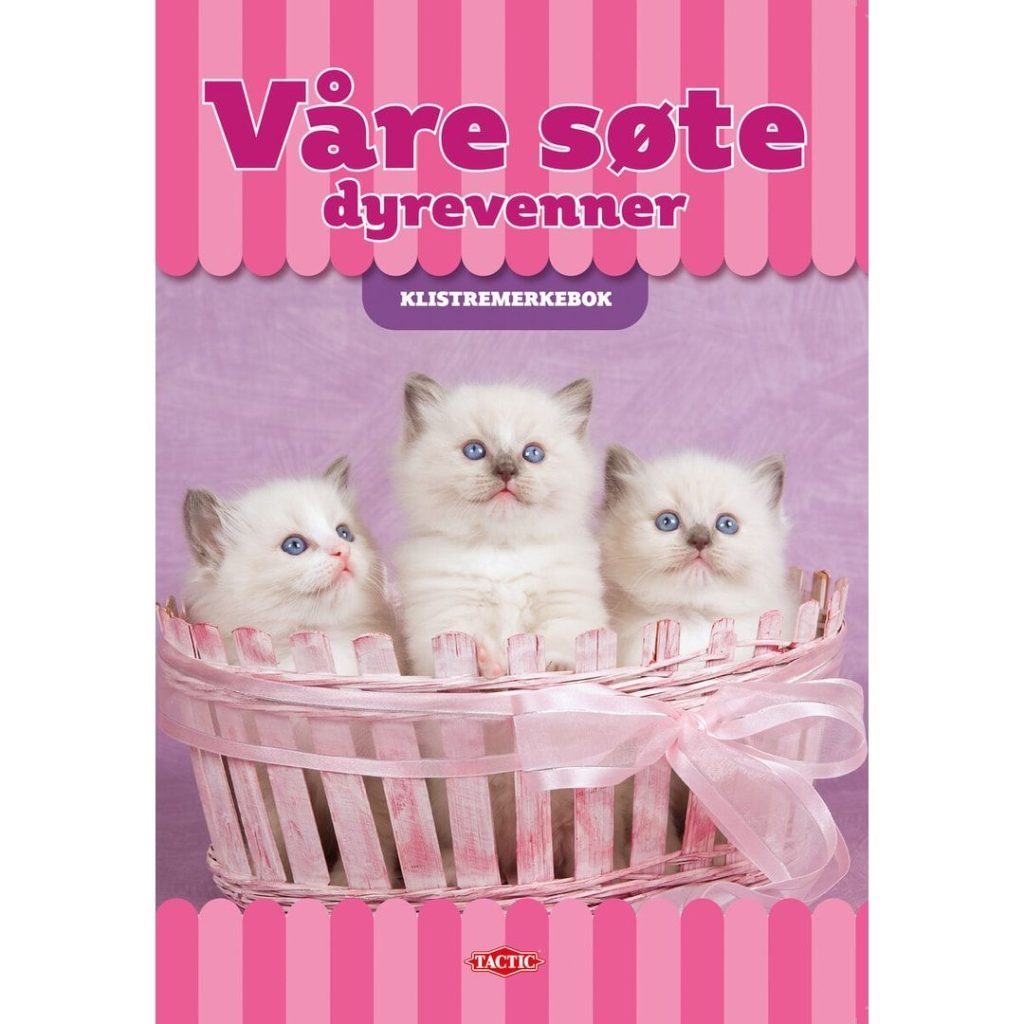 Klistremerkebok dyrevenner
