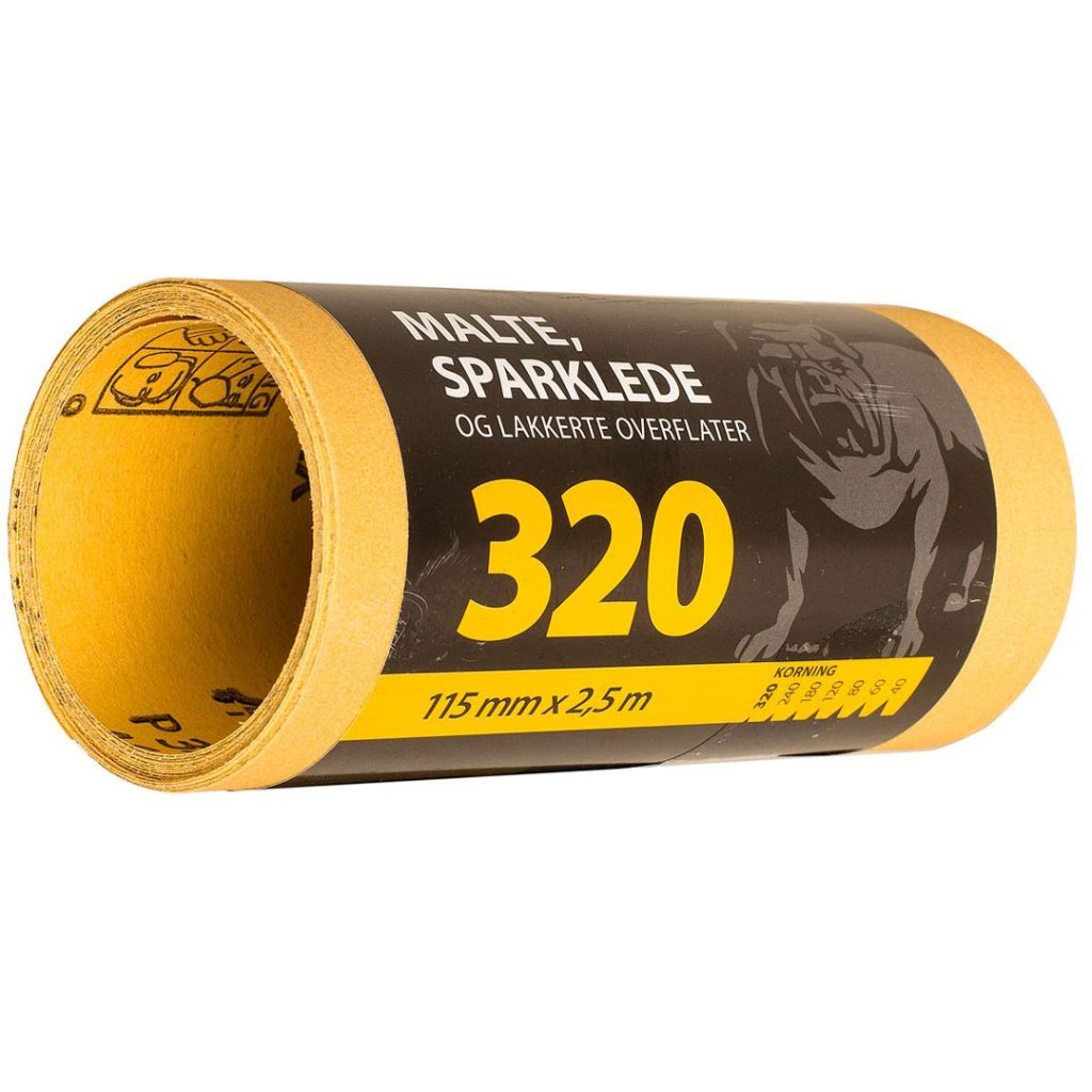 Mirka sliperull m/s/l 115mm x 2,5m k320