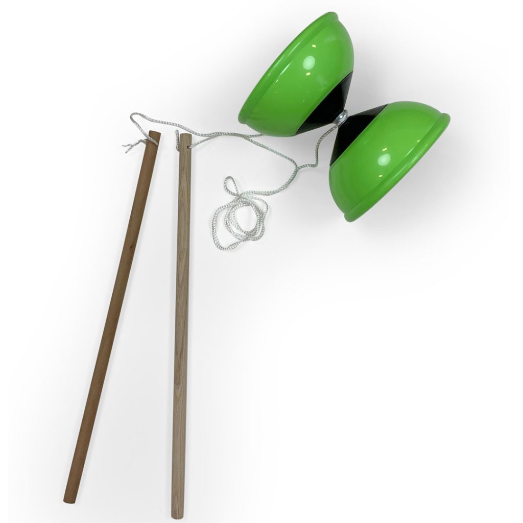 Diabolo med metallspole