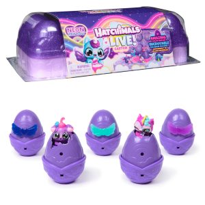 Hatchimals alive neon rainbow carton