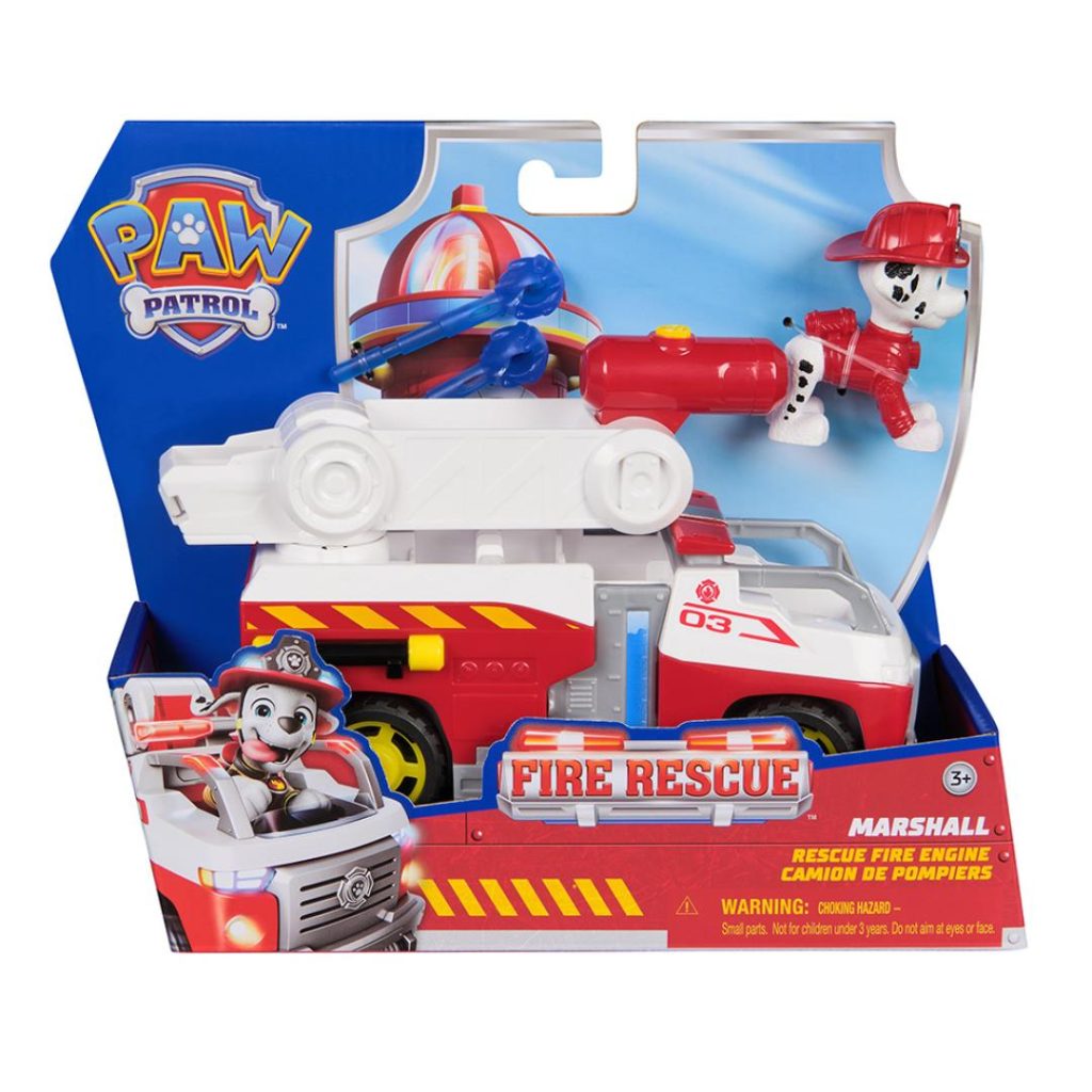 Paw patrol fire rescue vehicle marshall