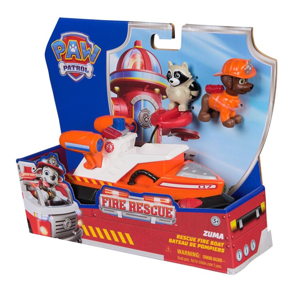 Paw patrol fire rescue vehicle zuma