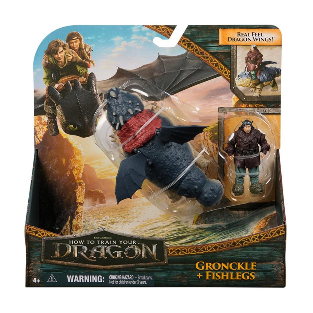 Dragons movie viking & dragon gronckle&f