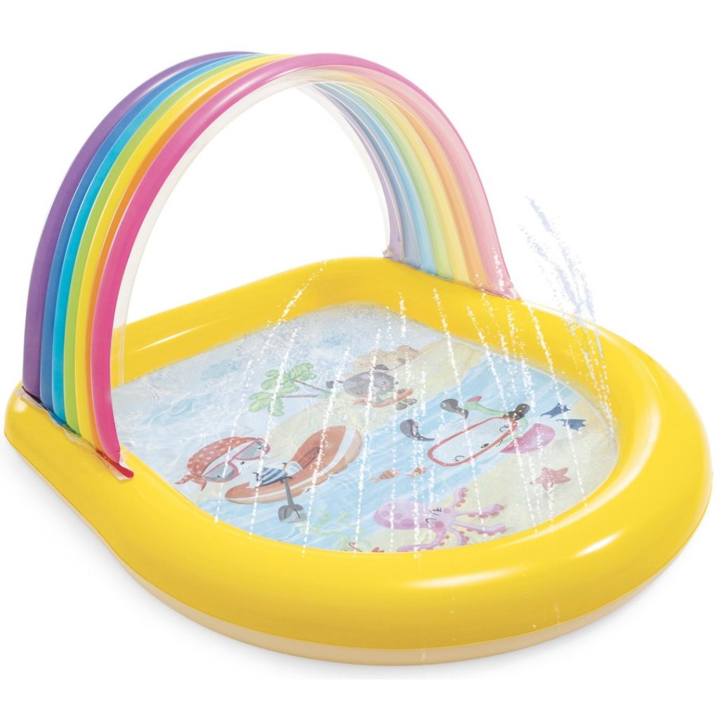 Intex babybasseng m/sprøyte 147x130x86 c