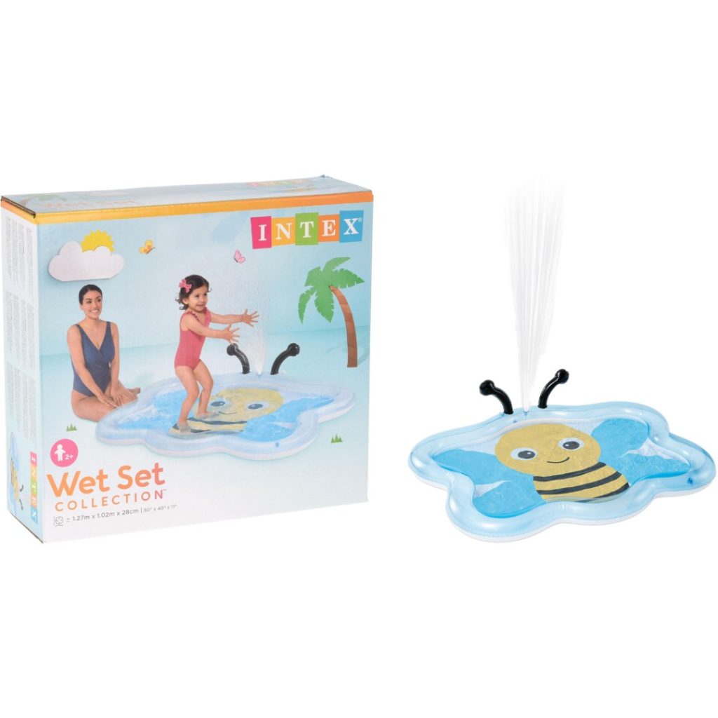 Intex babybasseng m/sprøyte 127x102x28 c