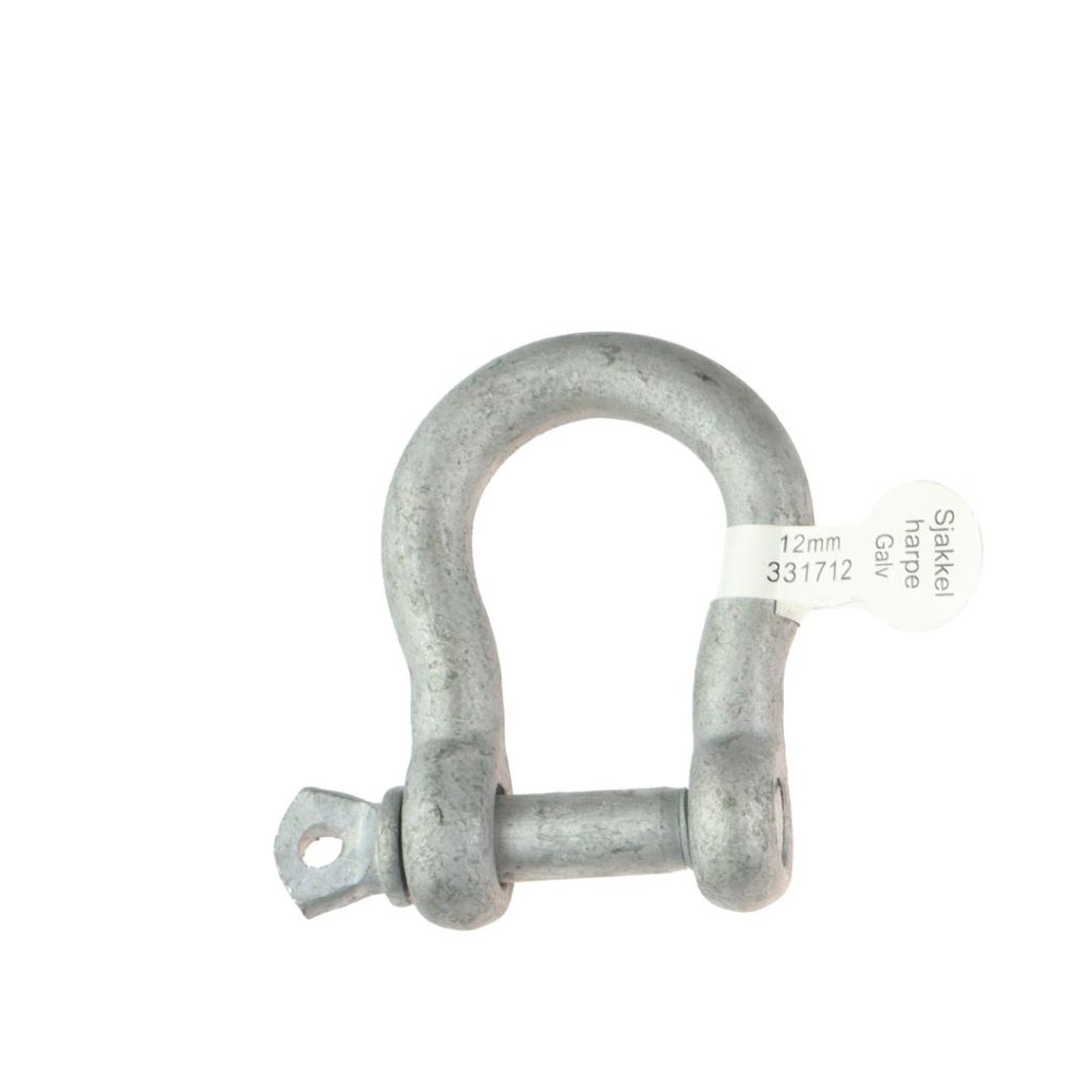 Sjakkel h galv,1/2 12mm
