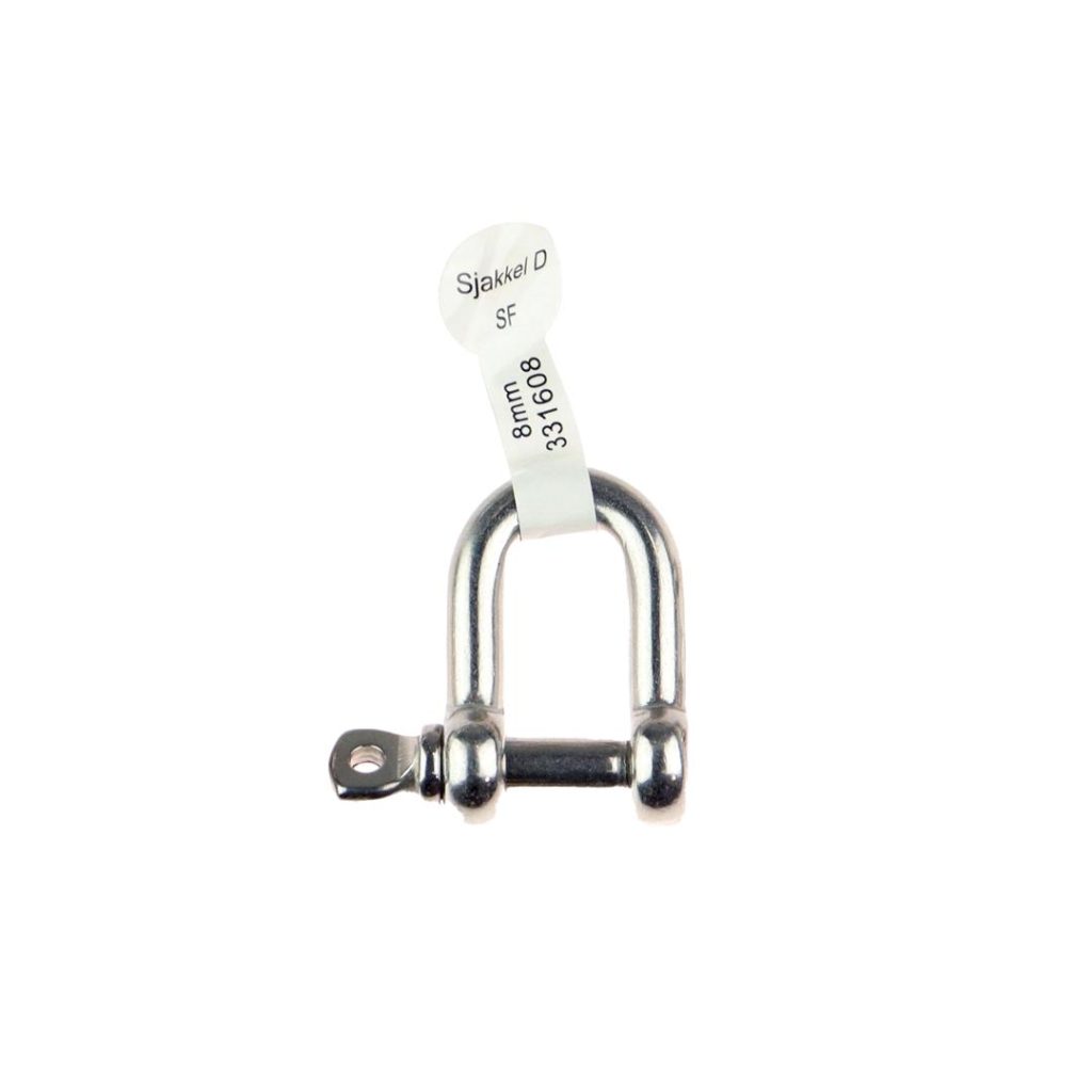 Sjakkel d sf316 5/16 8mm
