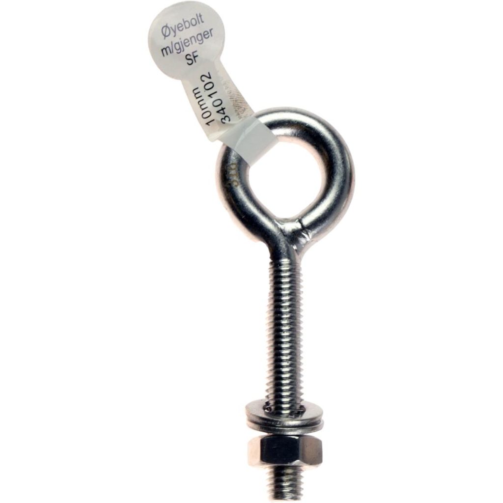 Øyebolt sf316 m/gjenger 100x10mm