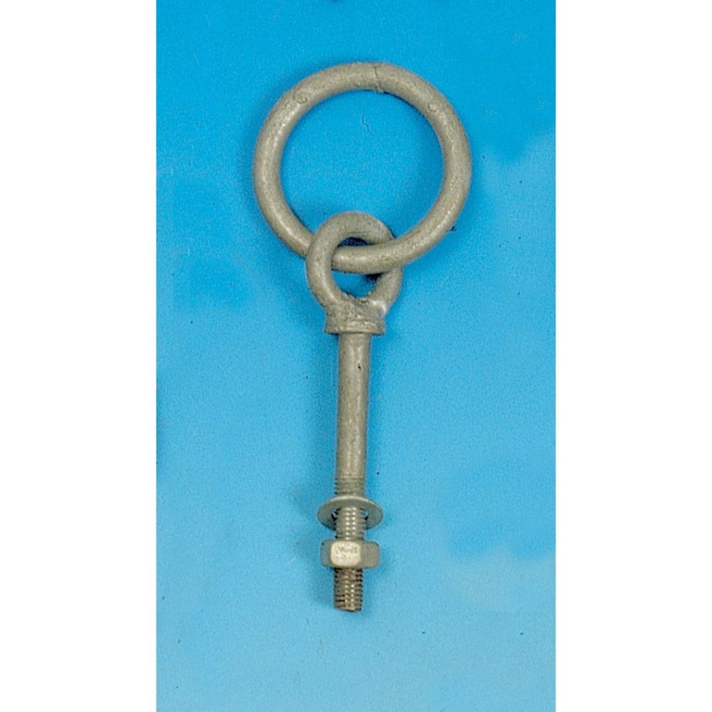 Båtring galv.6x50mm mutter/løs ring