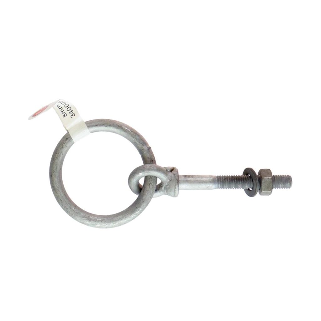 Båtring galv.8x60mm mutter/løs ring