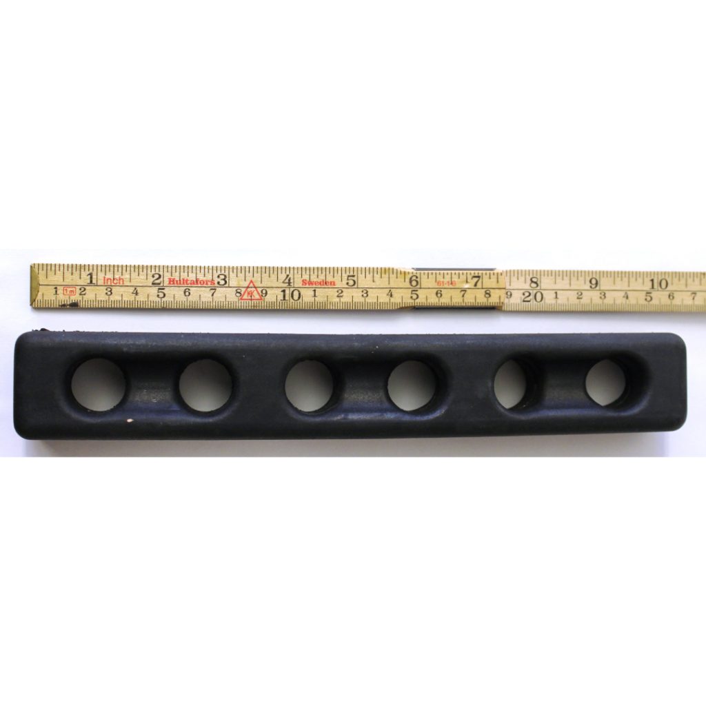 Fortøyningsfjær gummi 260mm, 14-16mm tau