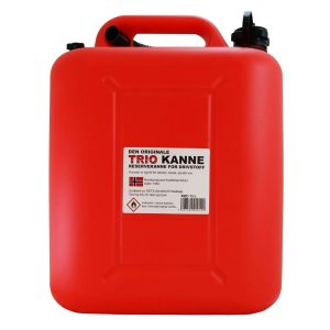 Trio bensinkanne 15l rød