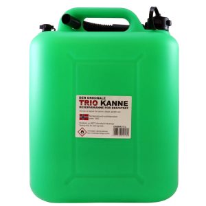 Trio bensinkanne 15l grønn