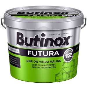 Butinox futura dør vindu maling  hvit 3l