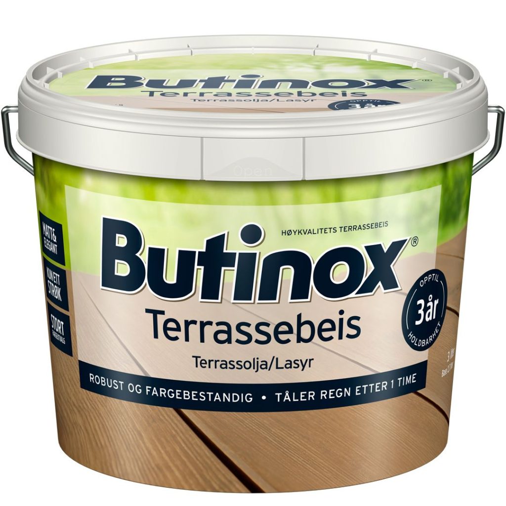Butinox terrassebeis gul base  2.7l