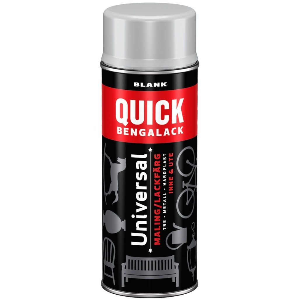 Quick spray pastellgrå blank 400ml