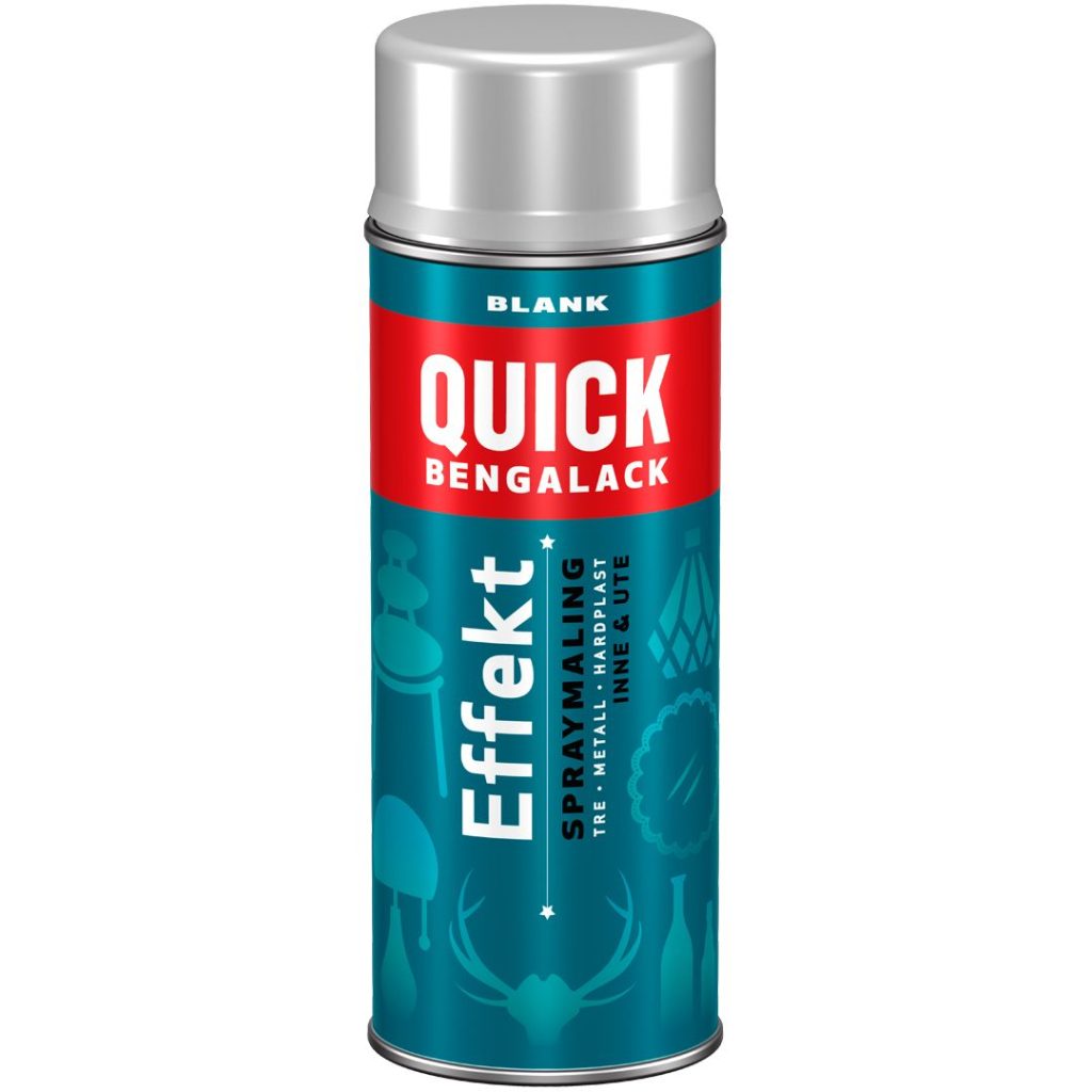 Quick effektspray 160 sølv metallic