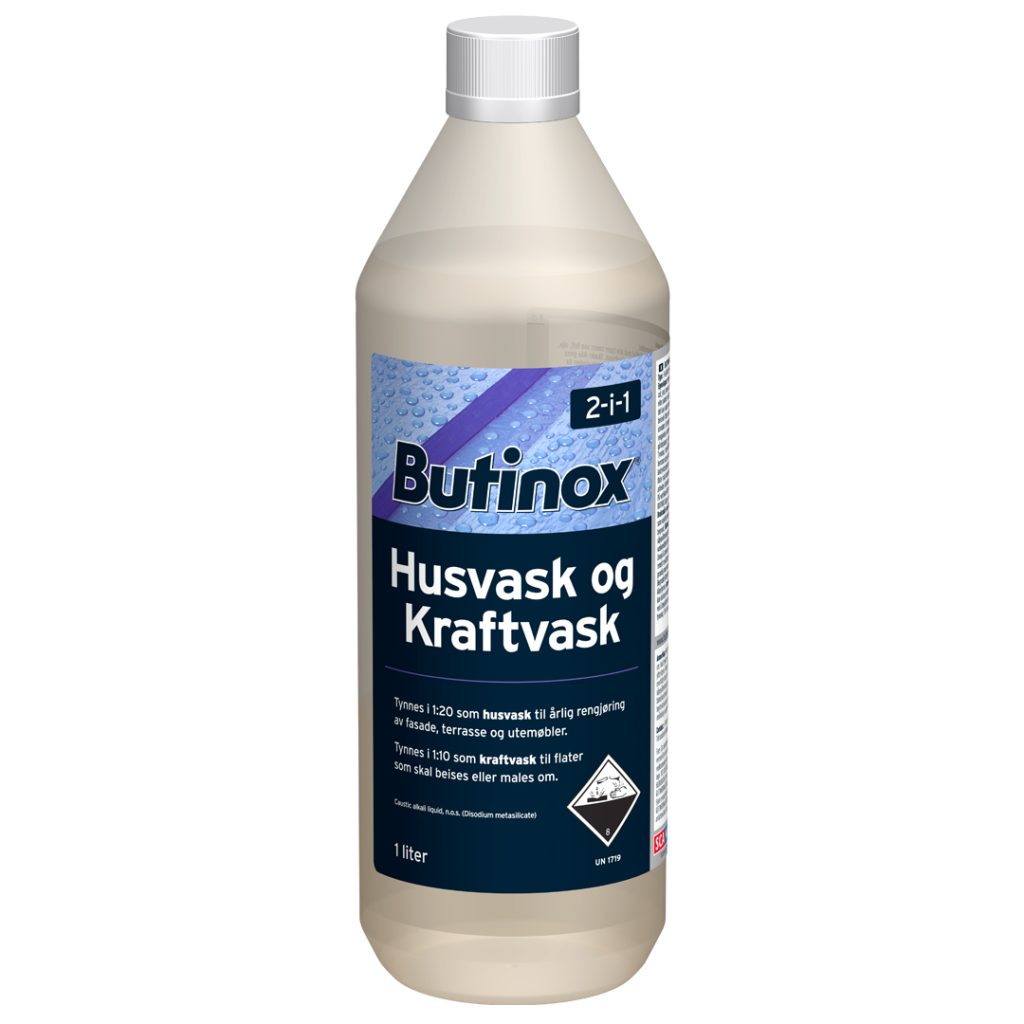 Butinox husvask og kraftvask     1l