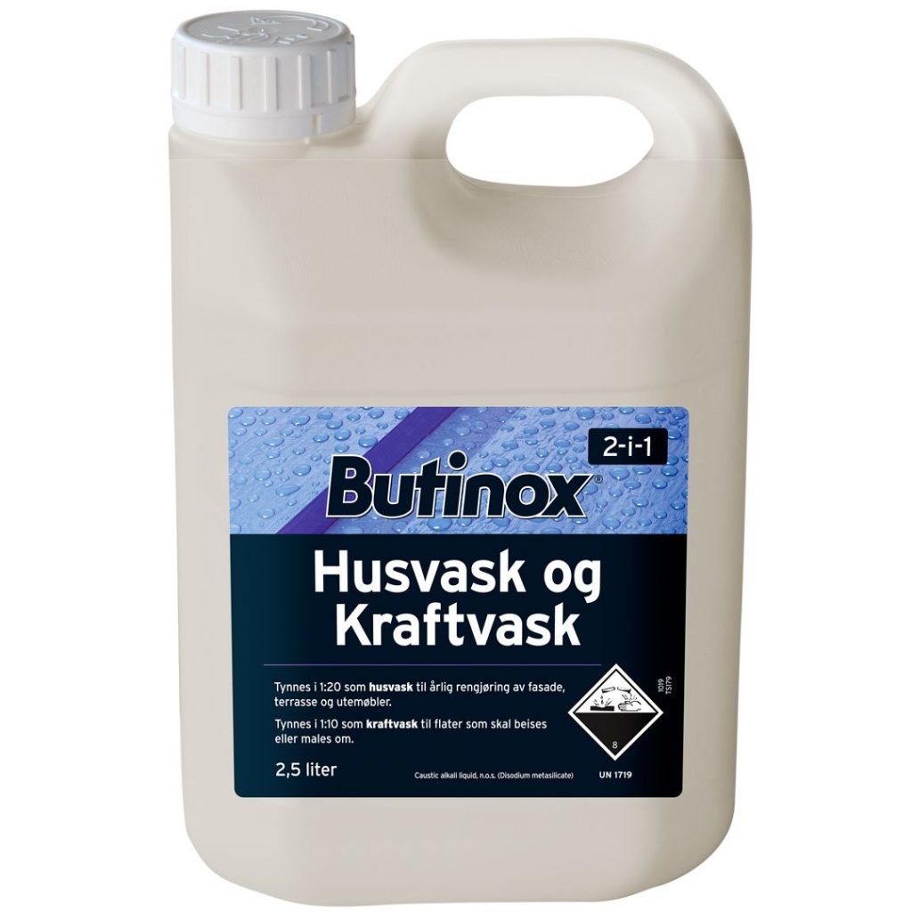 Butinox husvask og kraftvask   2.5l
