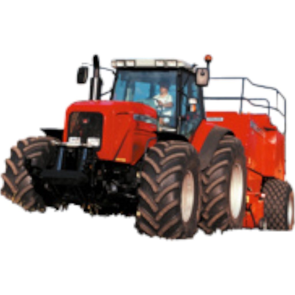 Tegneblokk traktor