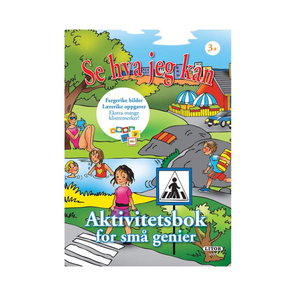 Lek og lær bok se hva jeg kan aktivitets