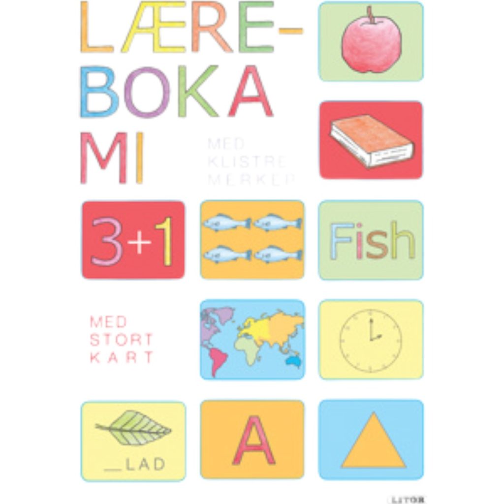 Lek og lær bok læreboka mi