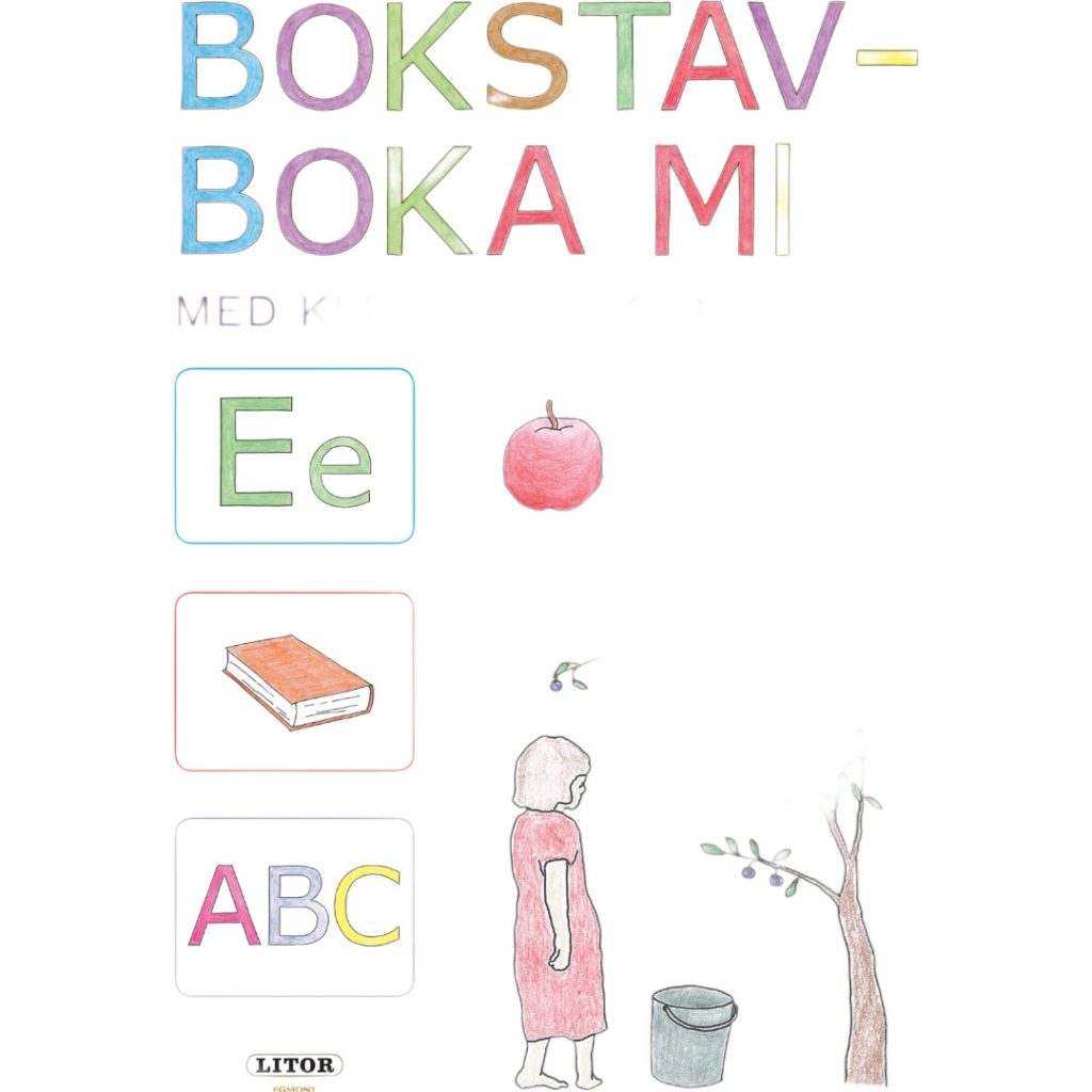 Lek og lær bok bokstavboka mi