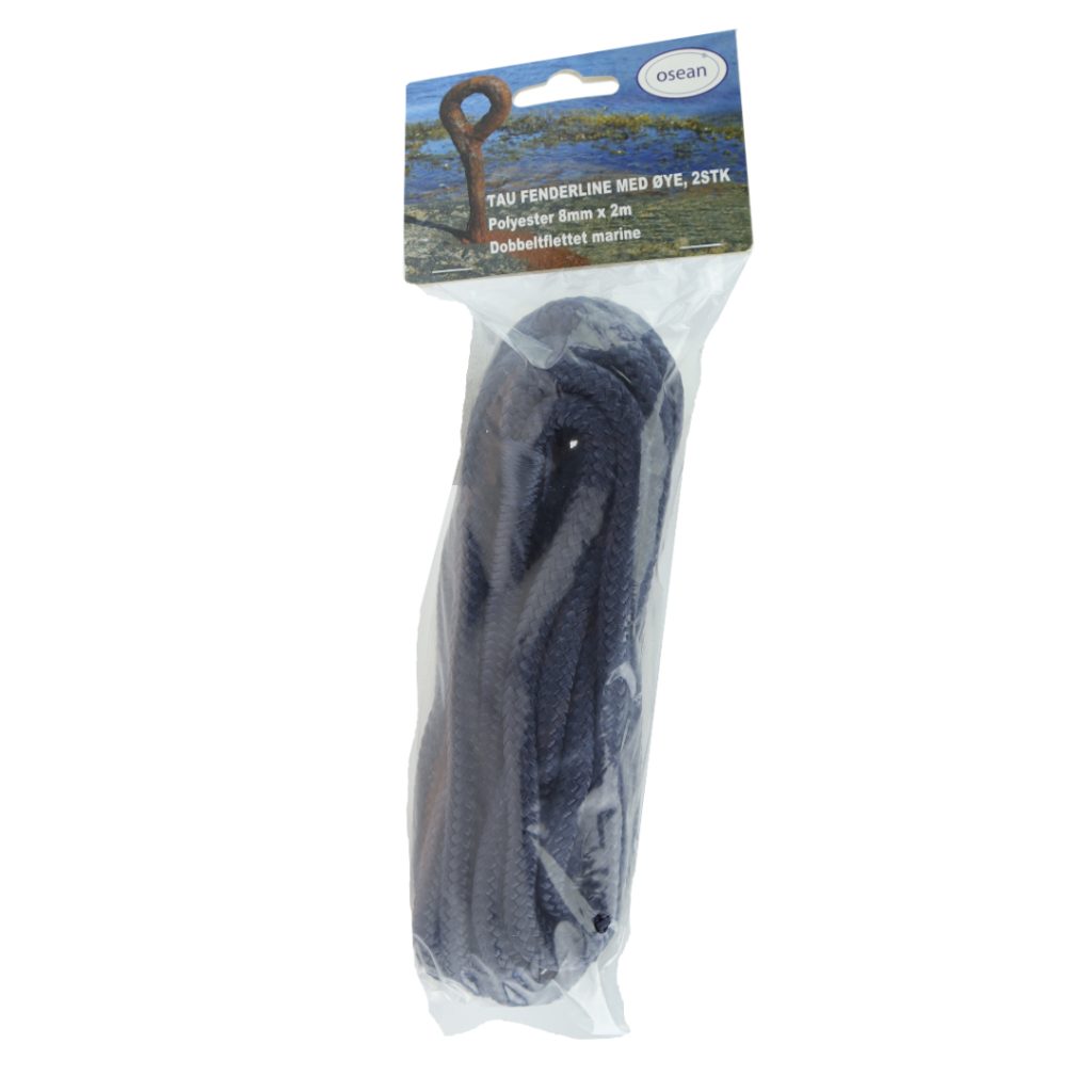 Fenderline fl.poly. 8mm x 2m 2-pk marine