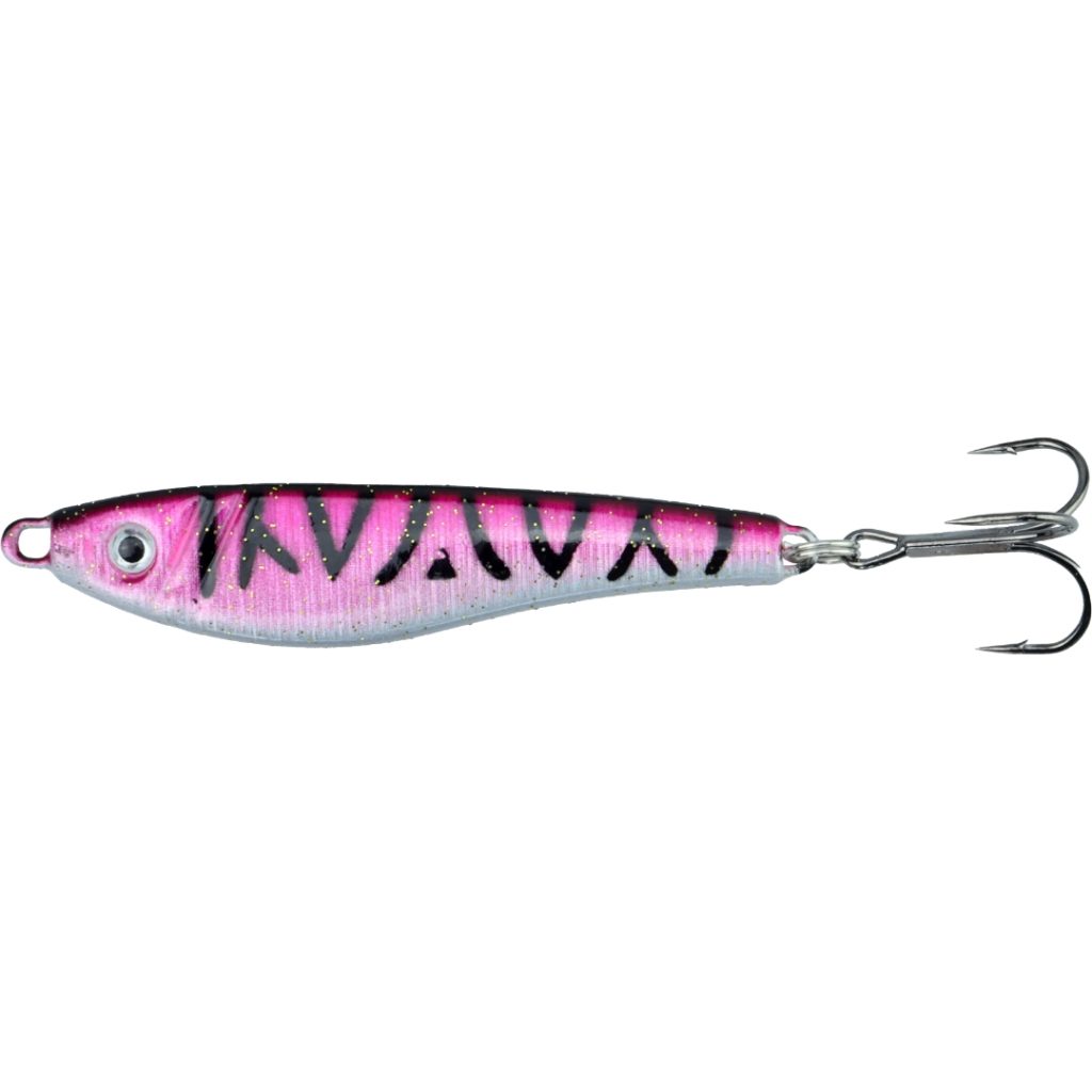 Osean tigersilda rosa/sølv holo glitter2