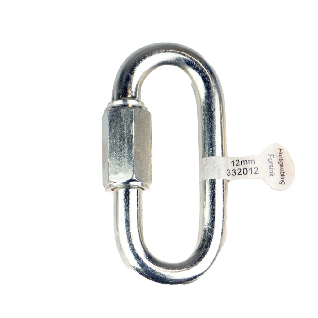 Hurtigkobling forsink.stål 12mm