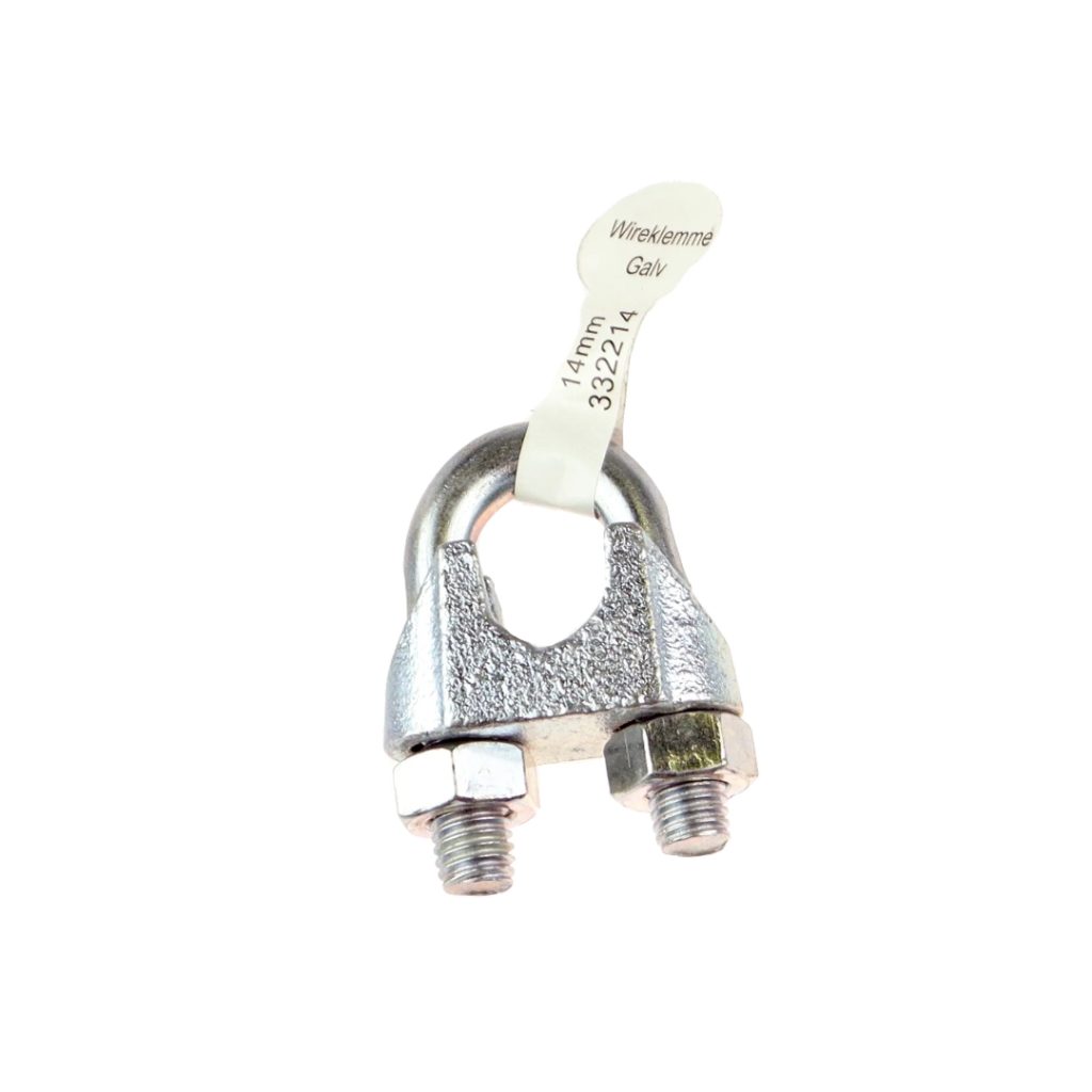 Wireklemme galv 9/16 14mm