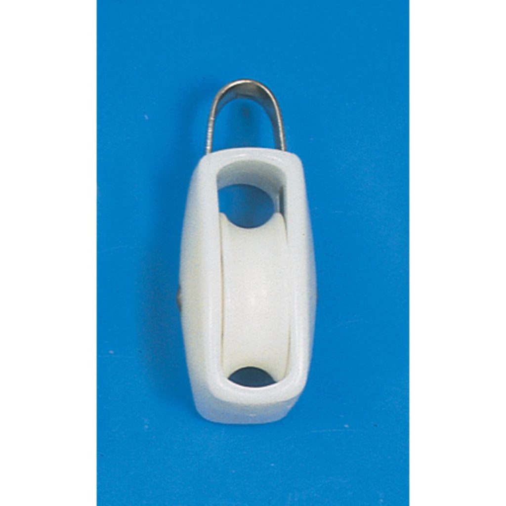 Nylonblokk 8x25mm m/rf bøyle