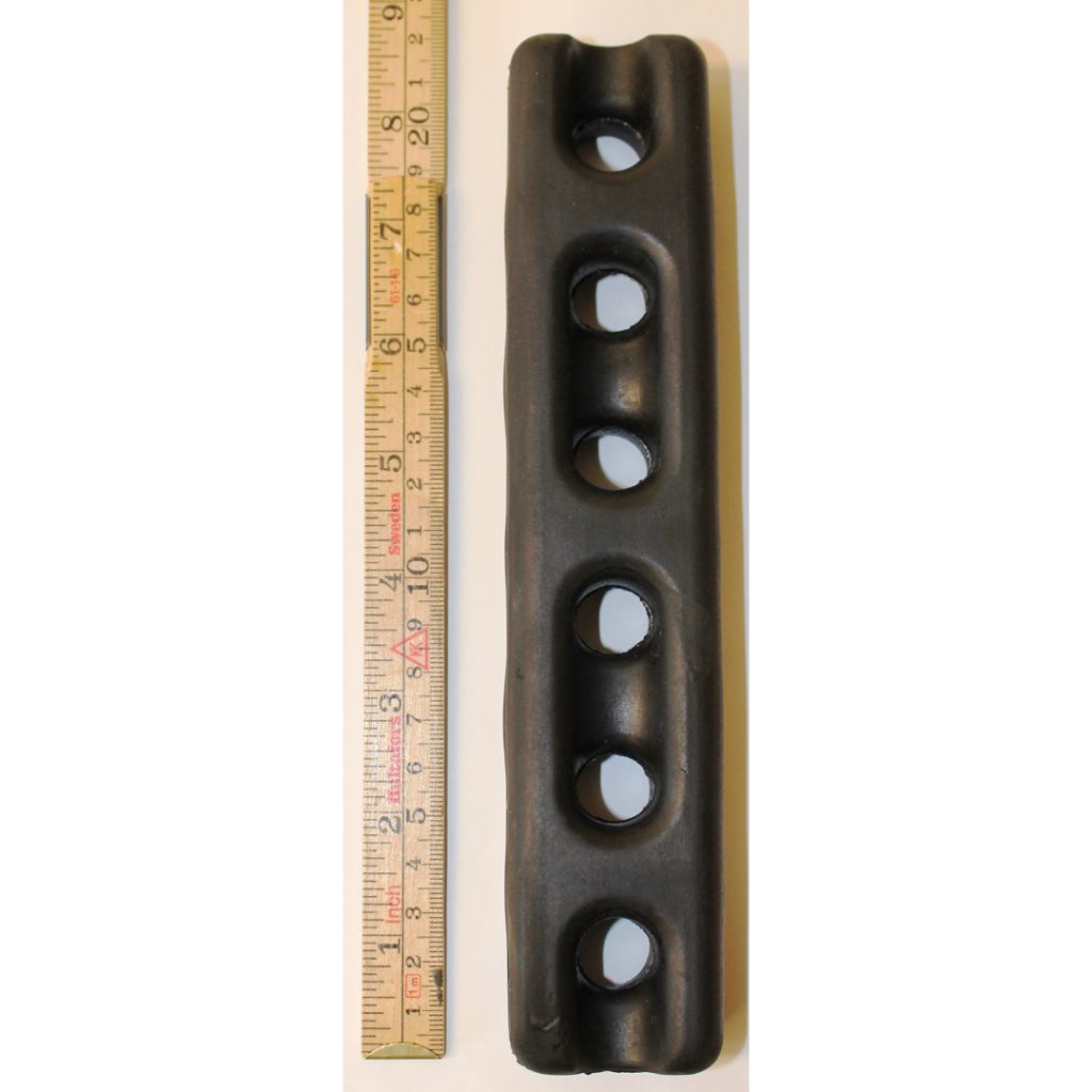 Fortøyningsfjær gummi 210mm, 12-14mm tau