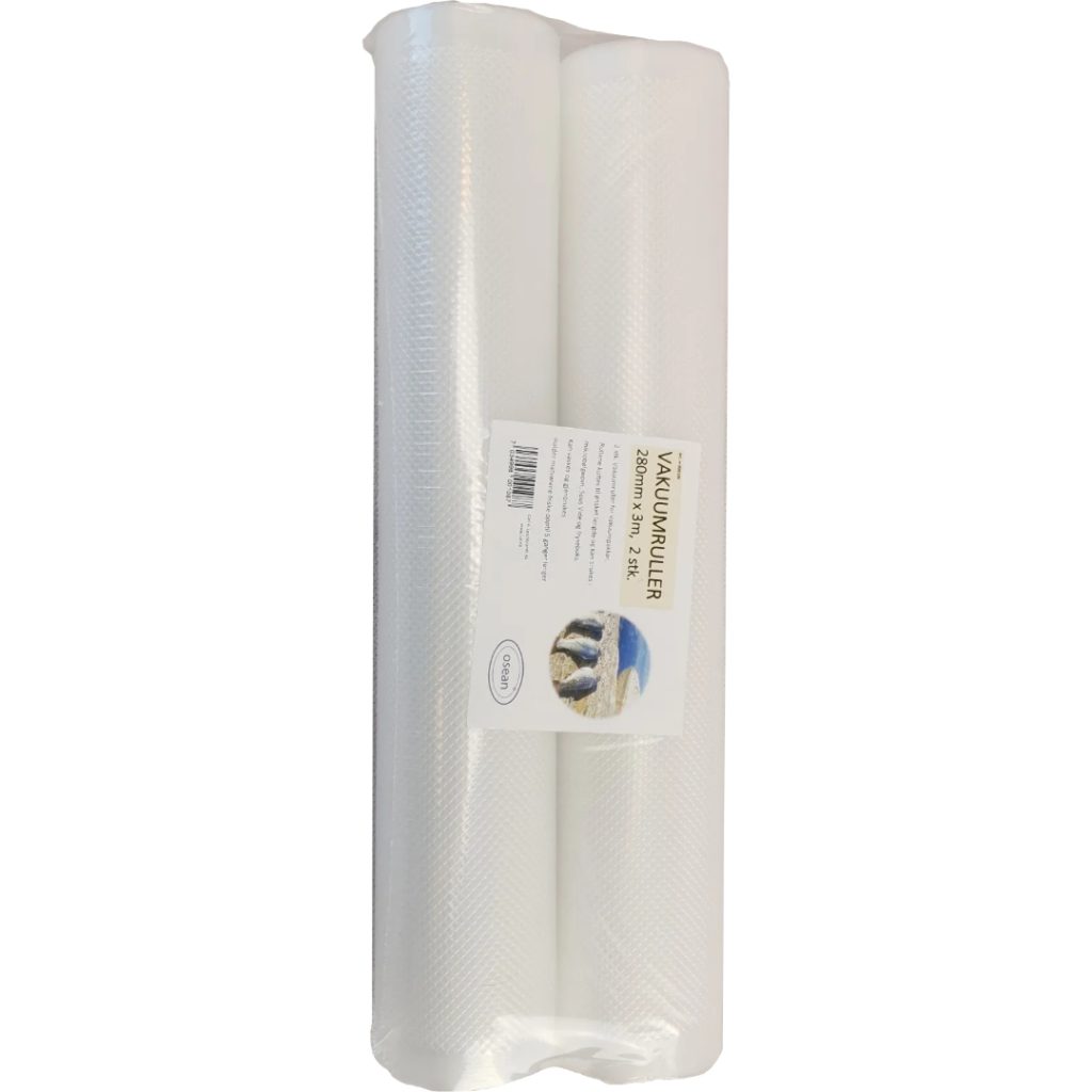 Osean vakuumpose rull 280mm x 3m 2 stk