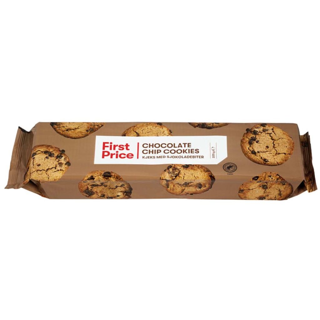 First price choco chip cookies  225g
