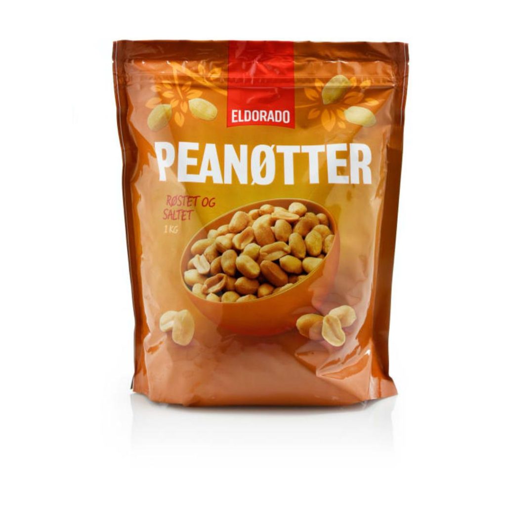Eldorado peanøtter saltet 1kg