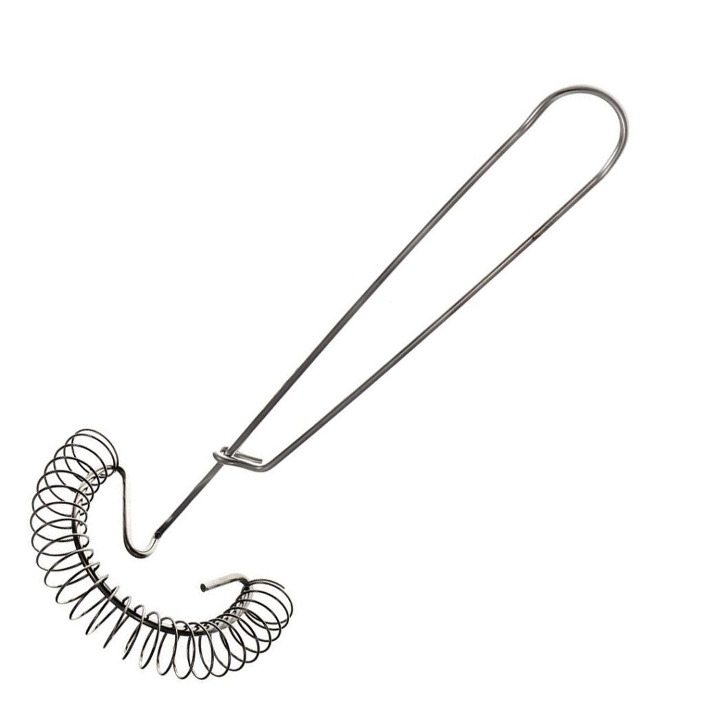 Spiralvisp 27 cm i stål