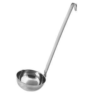 Øse stor i stål 9 *28 cm