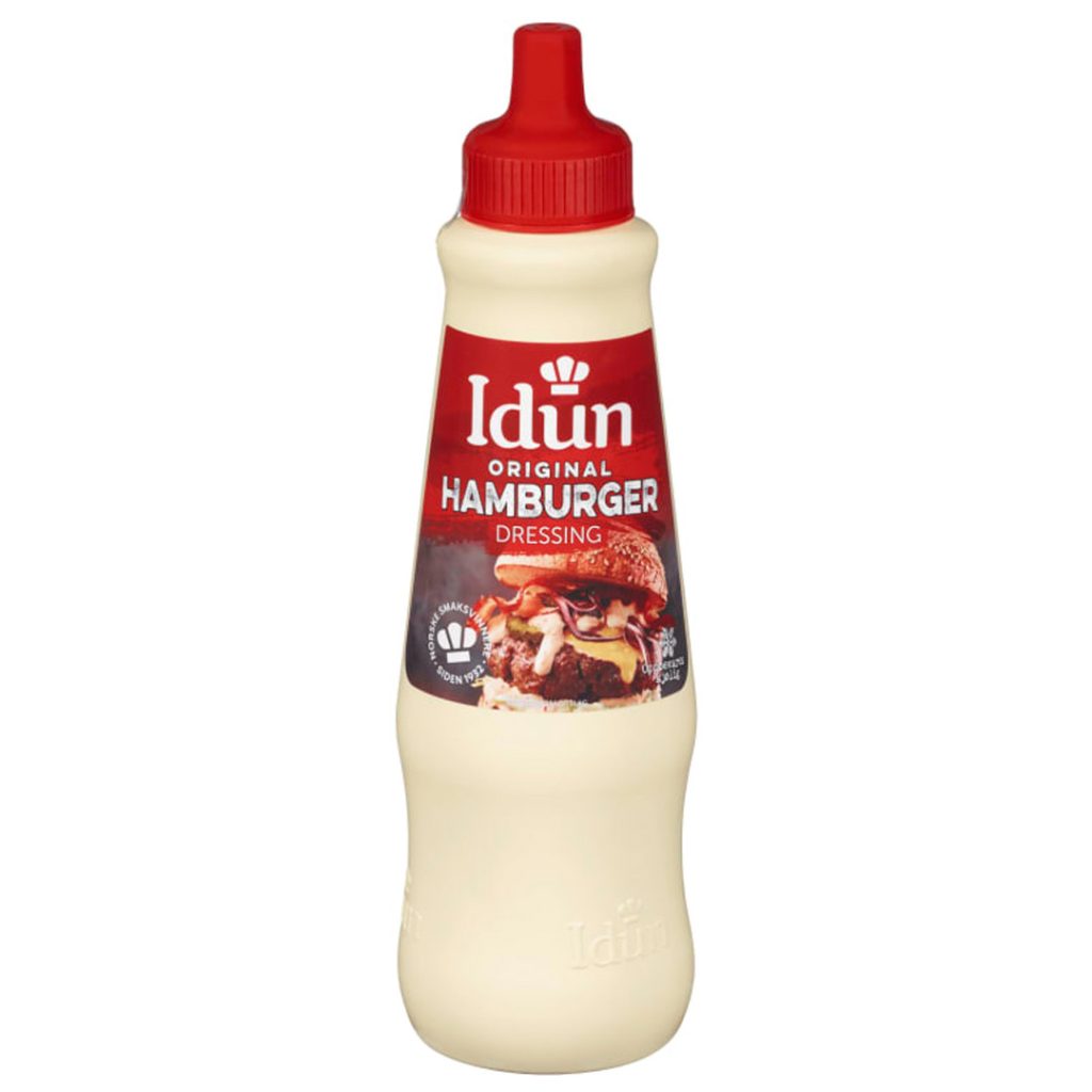 Idun hamburgerdressing 795g