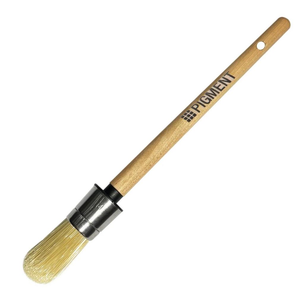 Pigment malepensel 23mm rund pigment