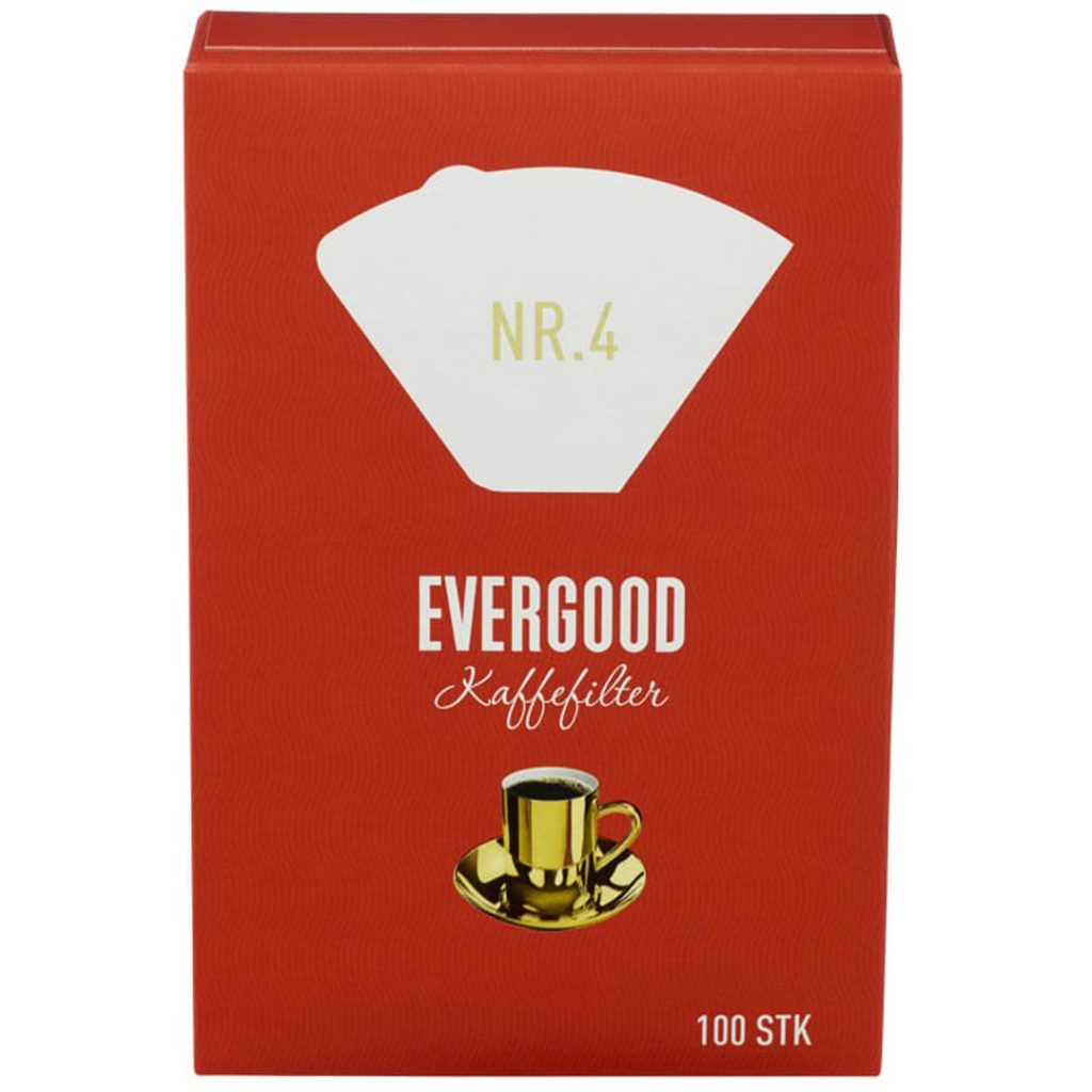 Evergood kaffefilter 100 stk